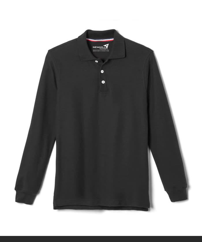Boys Pique Polo School Uniform with TMSA logo Embossed