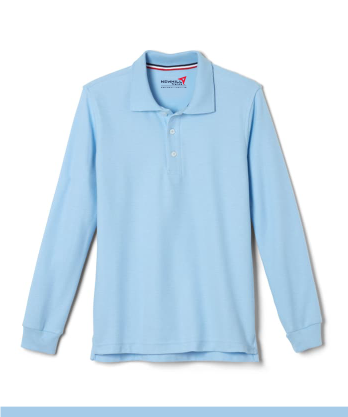 Boys Pique Polo School Uniform with TMSA logo Embossed