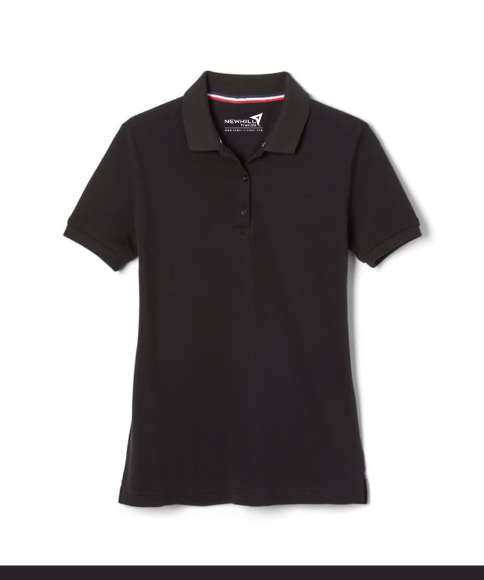 Girls Pique Polo School Uniform with TMSA logo Embossed