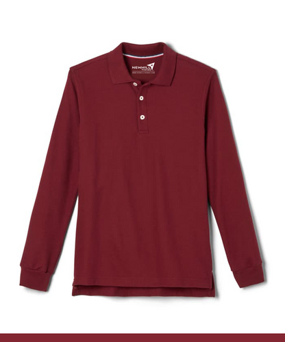 Boys Pique Polo School Uniform with TMSA logo Embossed
